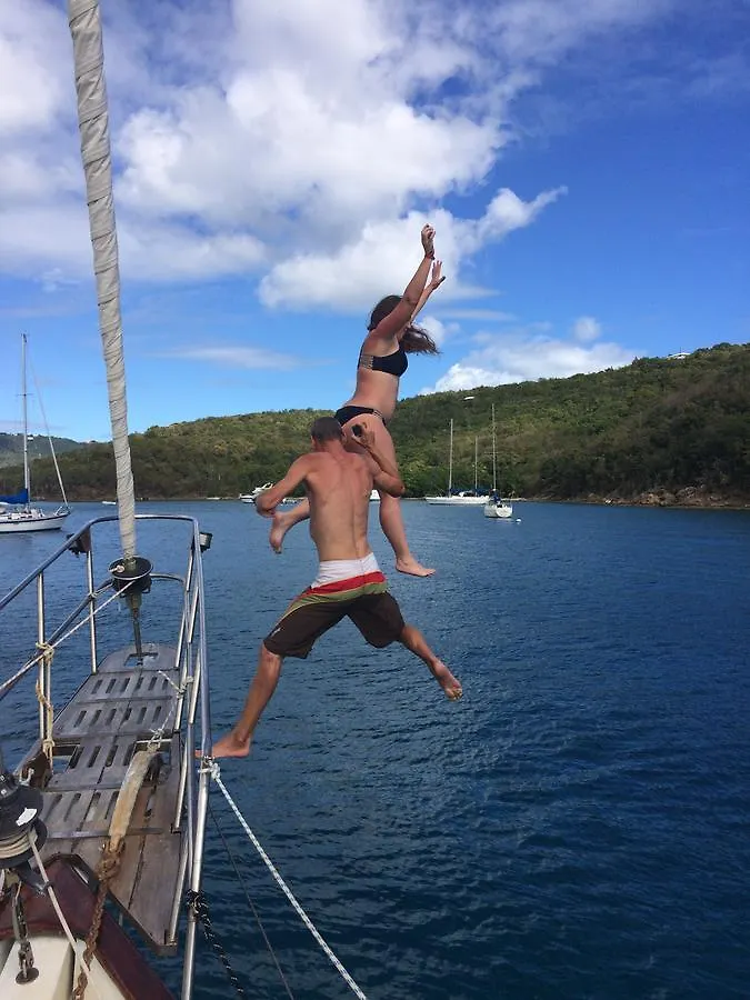 St Thomas Stay On Sailboat Ragamuffin Incl Meals Water Toys Water Island Botel